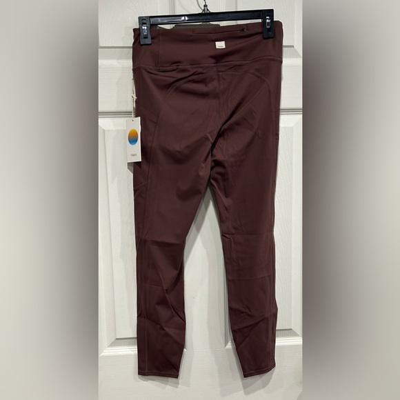 Vuori Women's XL Stride Legging Chestnut Dark Pink NWT 7/8 Length High Rise - Picture 5 of 8